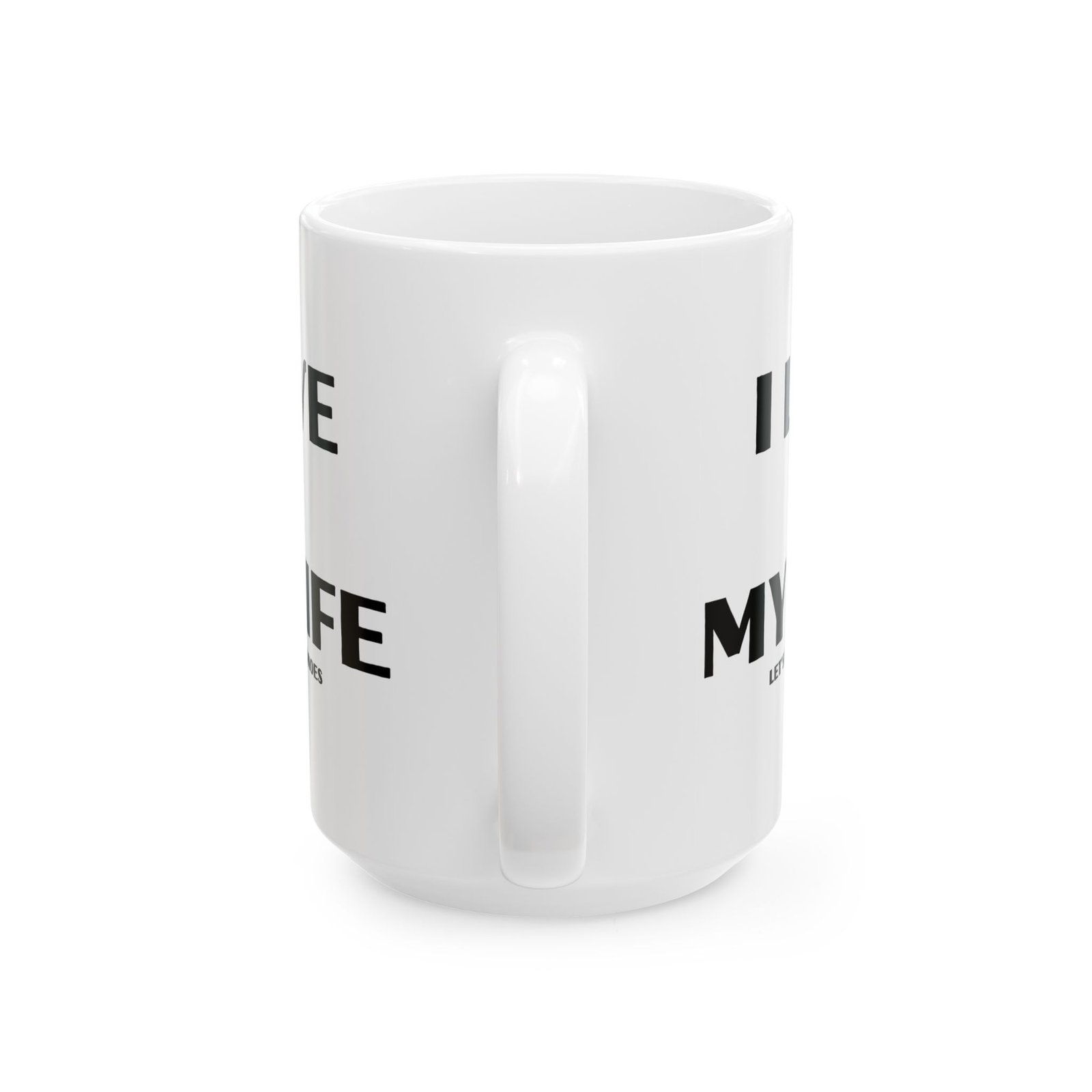 I Love It When My Wife Lets Me Play Dominoes" Funny & Cheeky Mug | Gift for Domino Lovers | 11 oz & 15 oz Ceramic Mug - Image 3