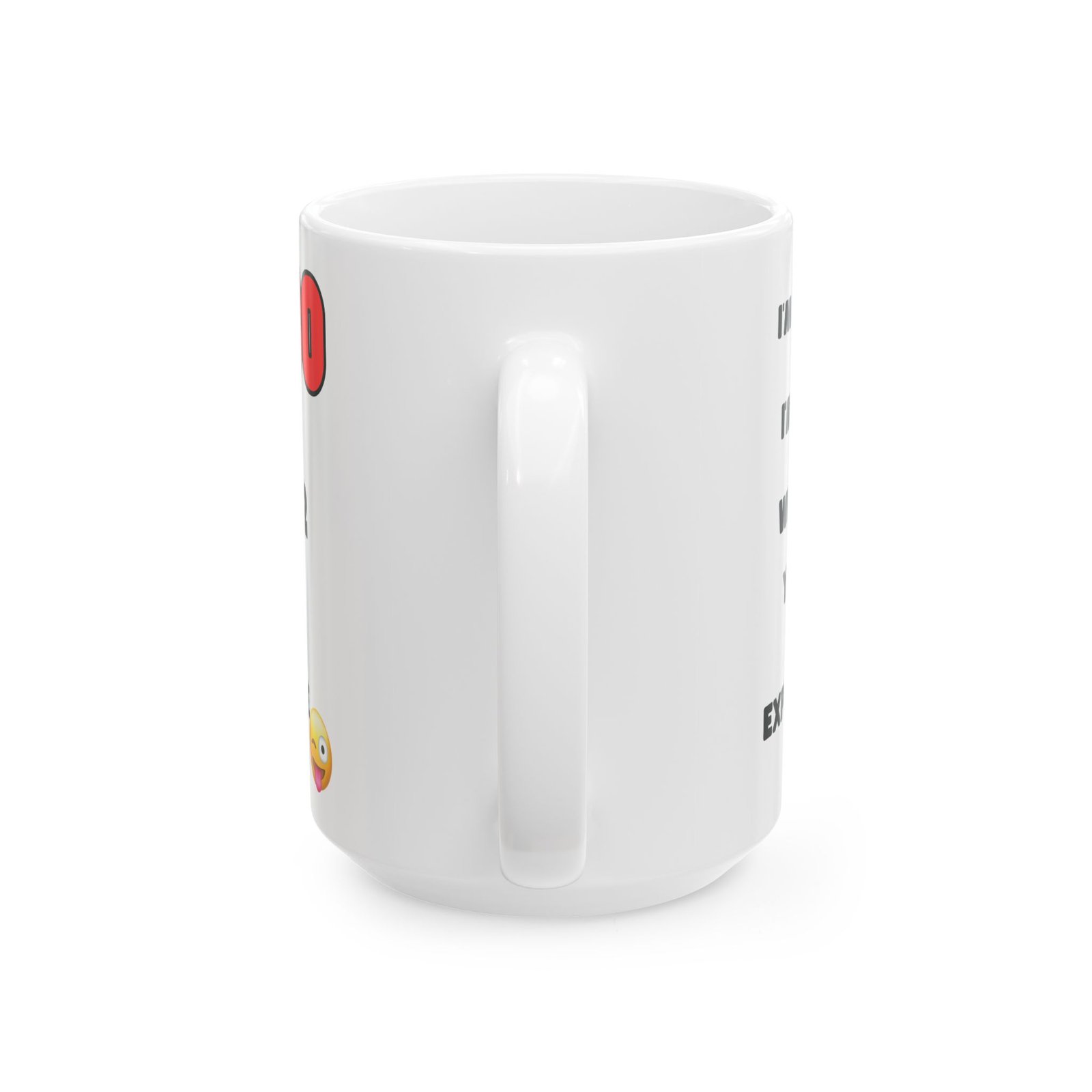 I'm Not 30, I'm 18 with 12 Years of Experience Mug – Funny 30th Birthday Gift, Cheeky & Humorous Coffee Cup for Men and Women - Image 3