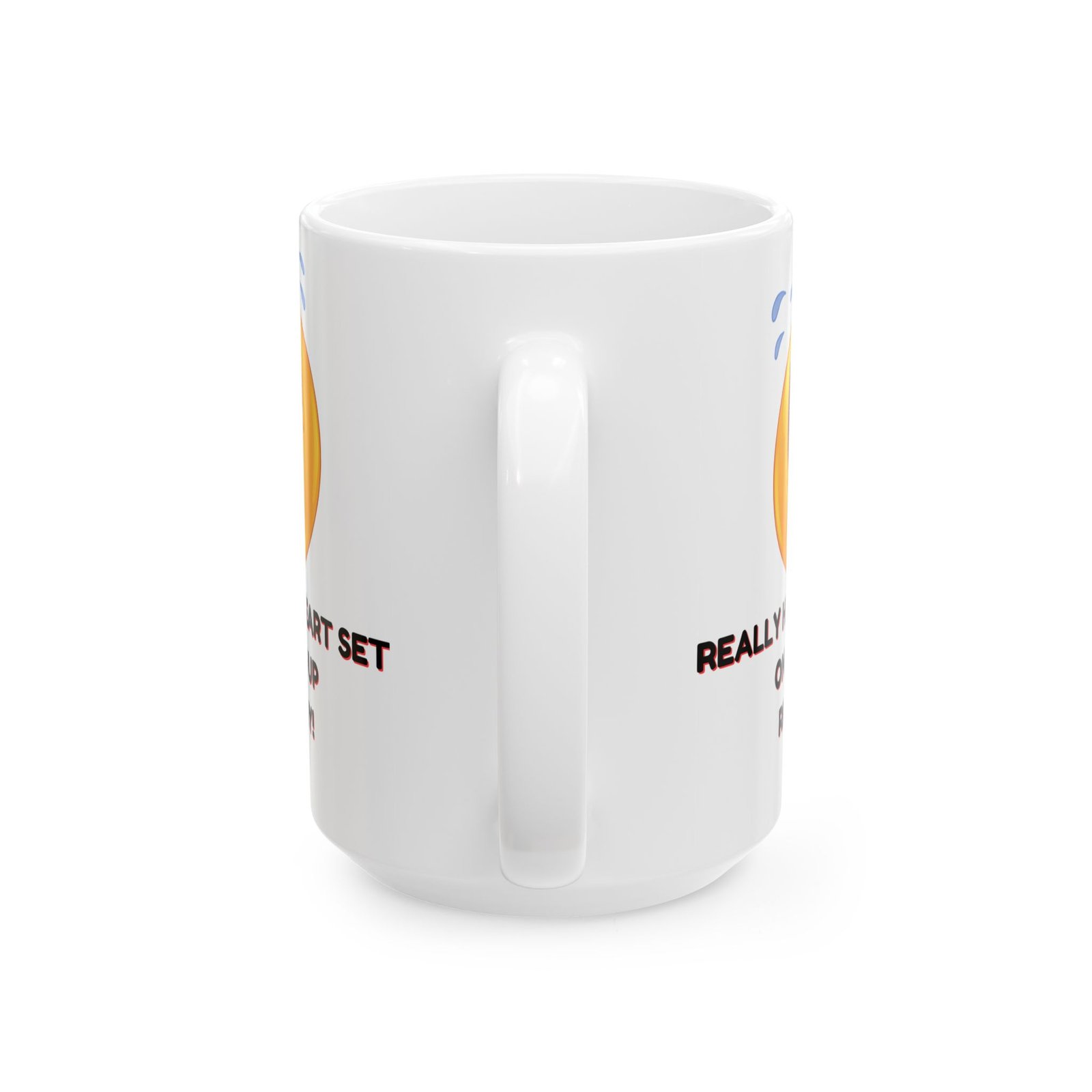 Waking Up Rich – Funny Coffee Mug | 'Really Had My Heart Set on Waking Up Rich Today' | 11oz & 15oz | Humor Gift, Office Mug - Image 3